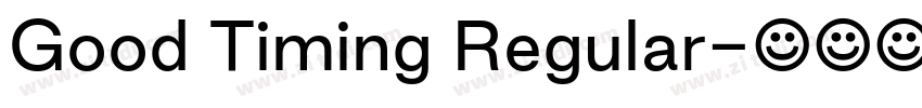 Good Timing Regular字体转换